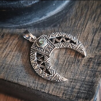 Hänge 925 Silver - Abalone Horn