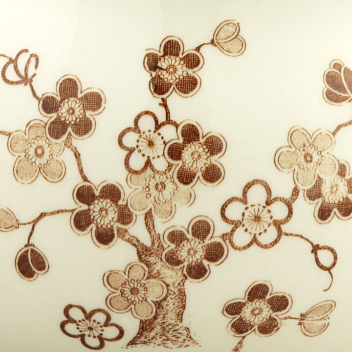 ジャッキー・リンド  Japonicaシリーズ  ピッチャー  茶色の花模様  15cm  1977年