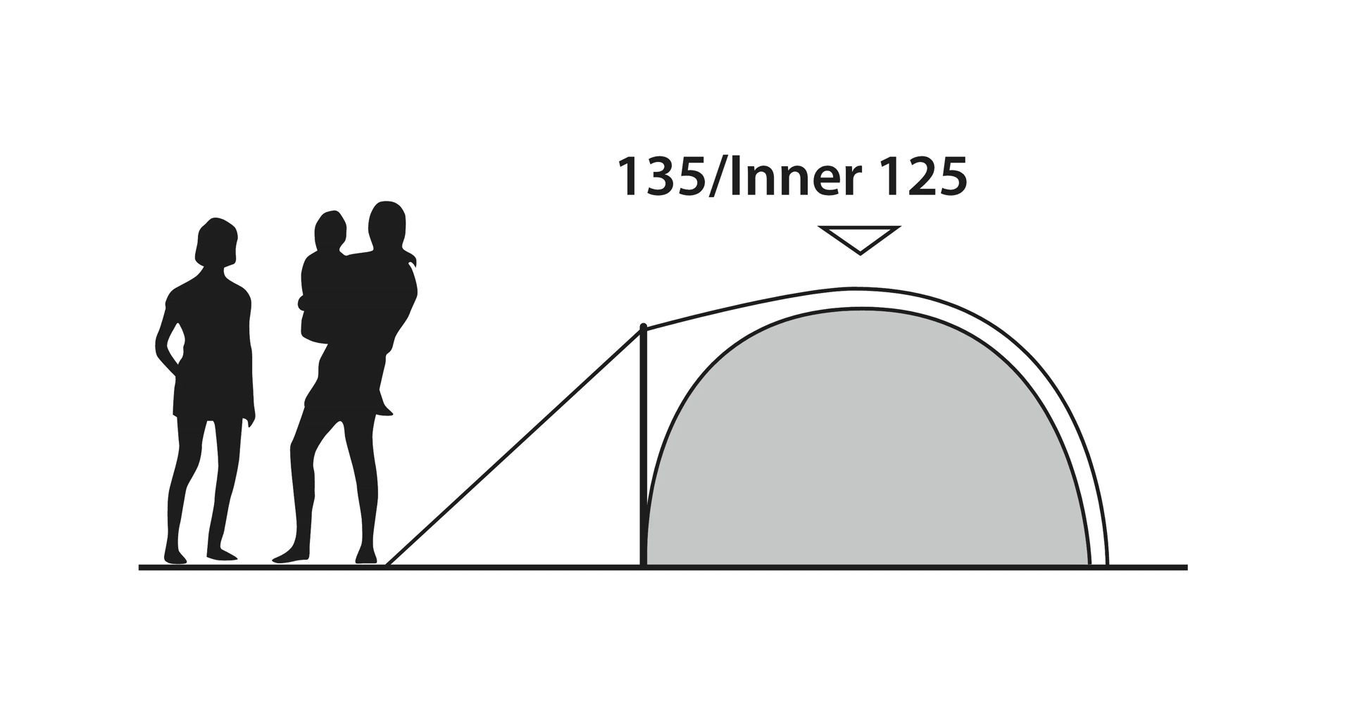 Outwell Cloud 4 | Tent | 4 people - 6