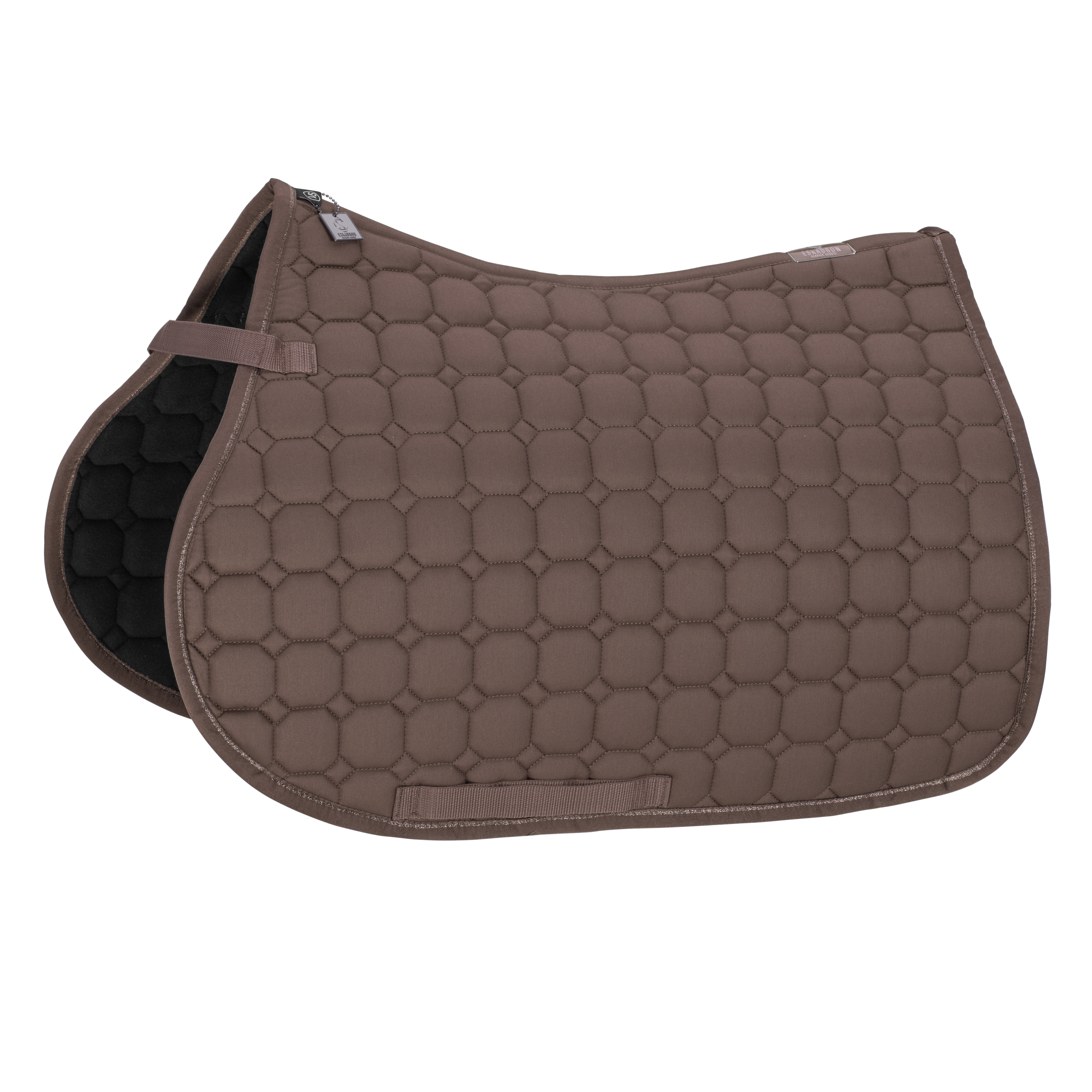 Eskadron Classic Sports 24 S/S Cotton Yleissatulahuopa - Deep Taupe