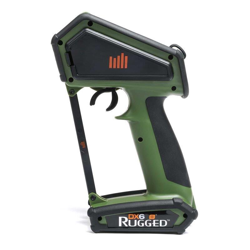 Spektrum DX6 Rugged 6-Channel DSMR Transmitter Only, Green - 13