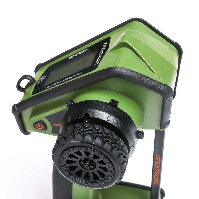 Spektrum DX6 Rugged 6-Channel DSMR Transmitter Only, Green - 8