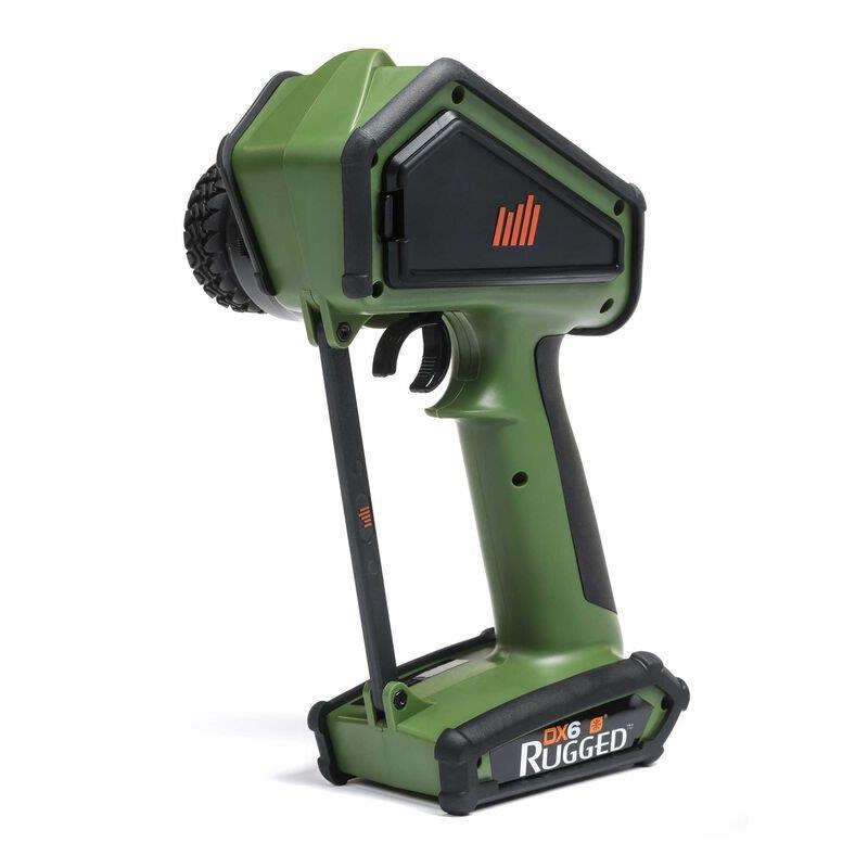 Spektrum DX6 Rugged 6-Channel DSMR Transmitter Only, Green - 12