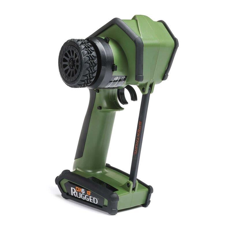 Spektrum DX6 Rugged 6-Channel DSMR Transmitter Only, Green - 10