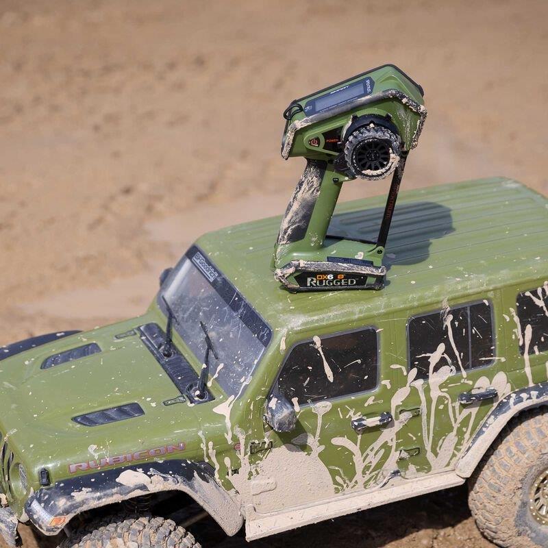 Spektrum DX6 Rugged 6-Channel DSMR Transmitter Only, Green - 18