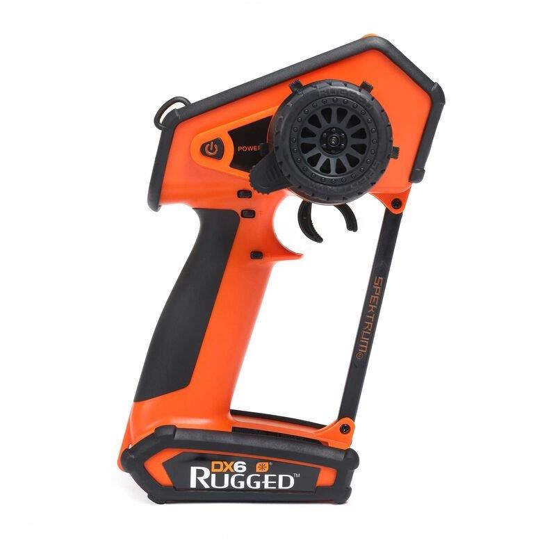 Spektrum DX6 Rugged 6-Channel DSMR Transmitter Only, Orange - 10