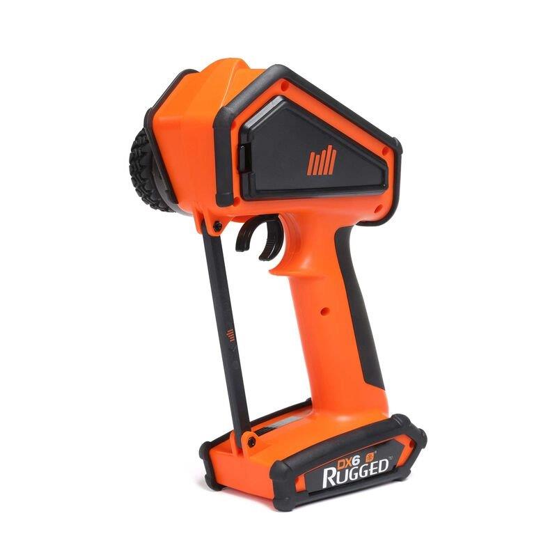 Spektrum DX6 Rugged 6-Channel DSMR Transmitter Only, Orange - 13