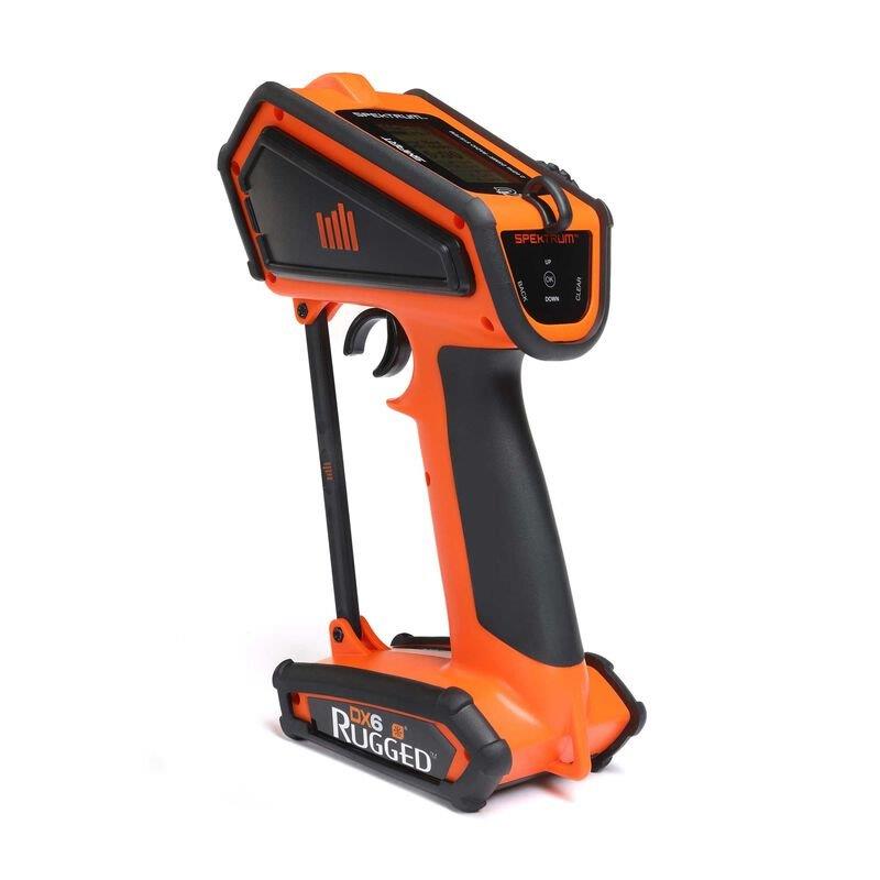 Spektrum DX6 Rugged 6-Channel DSMR Transmitter Only, Orange - 15