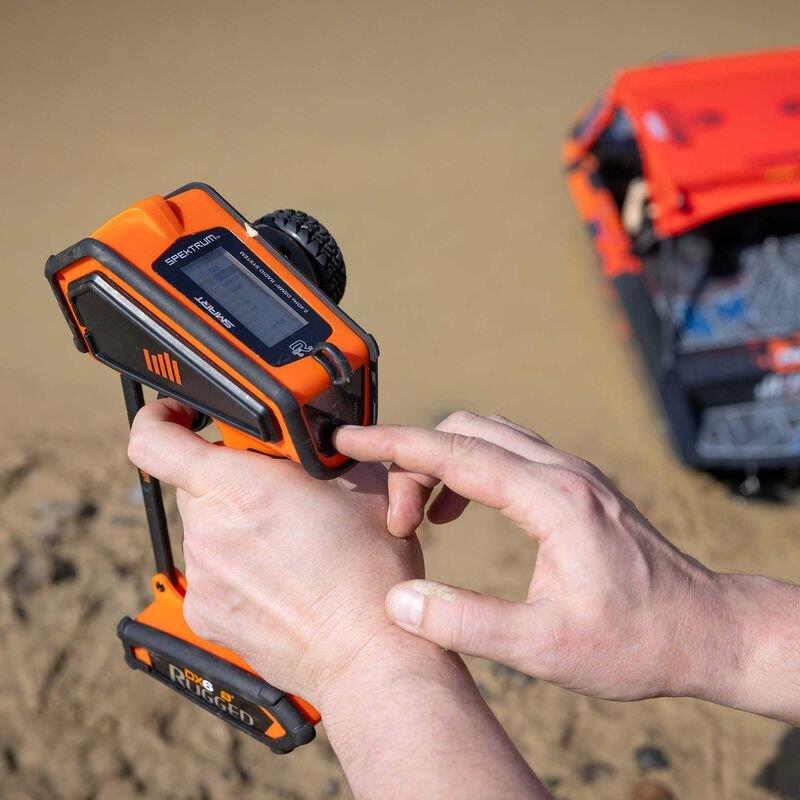 Spektrum DX6 Rugged 6-Channel DSMR Transmitter Only, Orange - 19