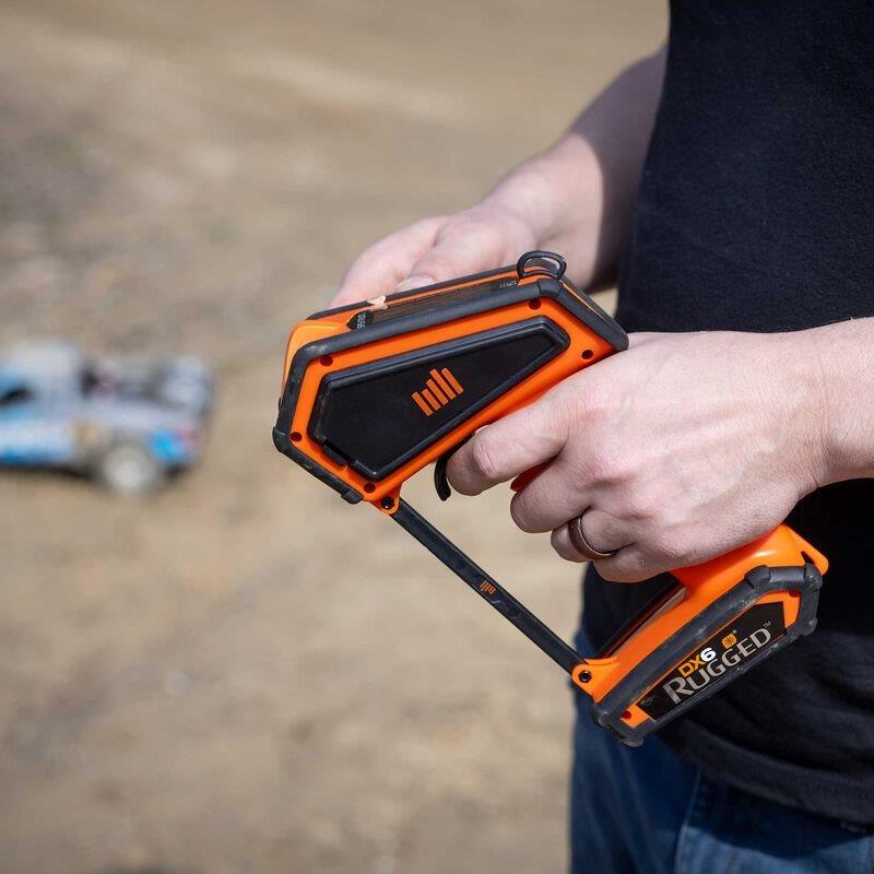 Spektrum DX6 Rugged 6-Channel DSMR Transmitter Only, Orange - 3