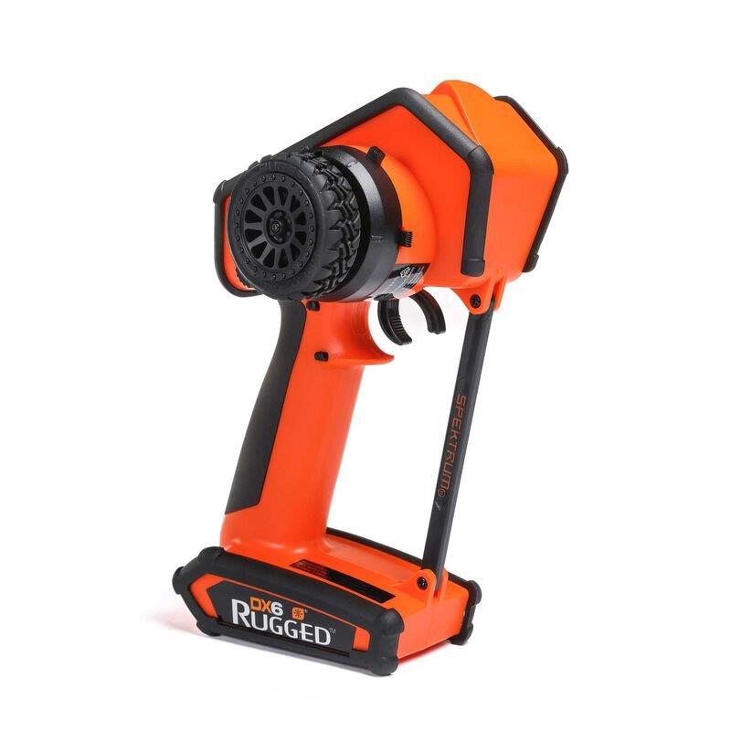 Spektrum DX6 Rugged 6-Channel DSMR Transmitter Only, Orange - 11
