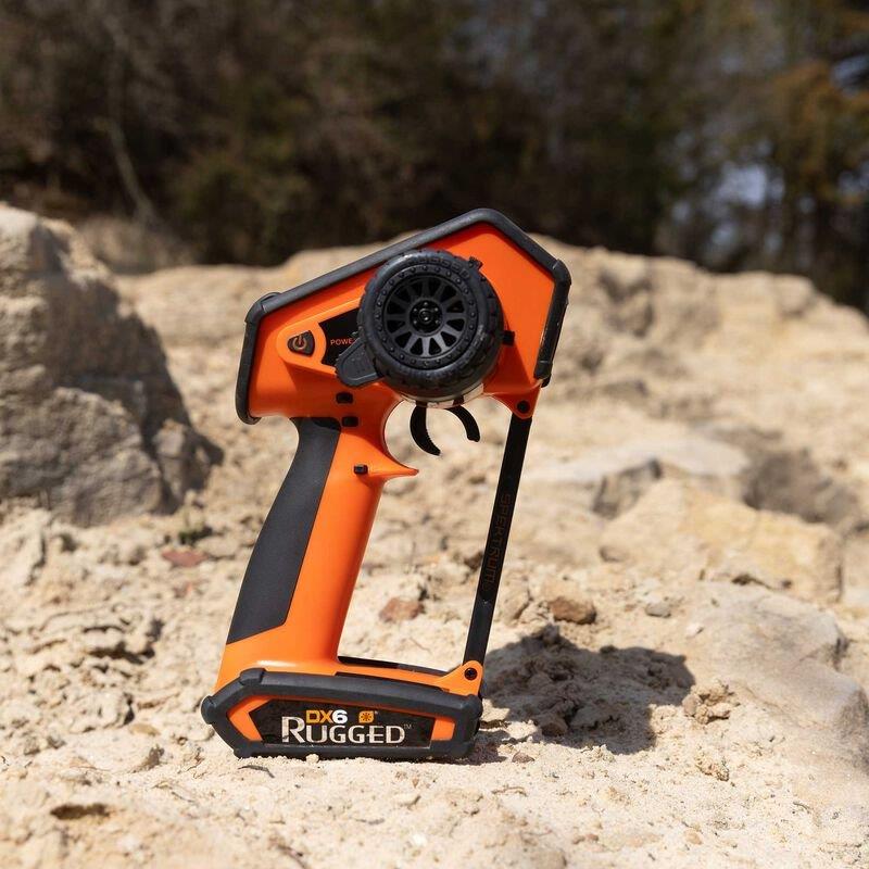 Spektrum DX6 Rugged 6-Channel DSMR Transmitter Only, Orange - 21