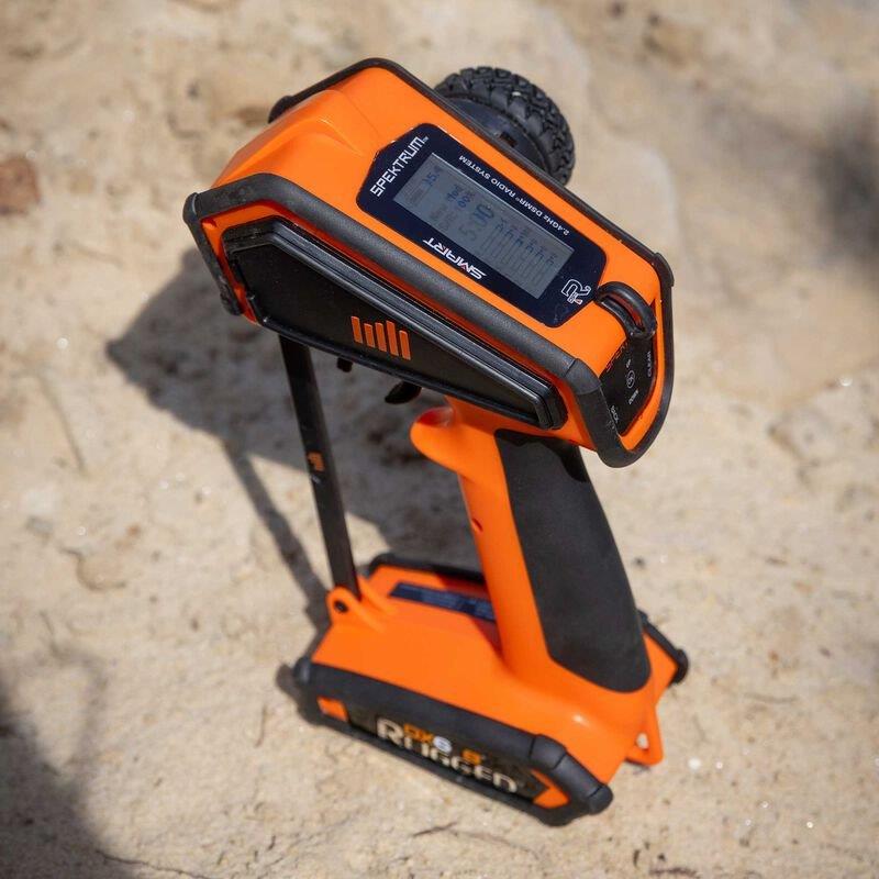 Spektrum DX6 Rugged 6-Channel DSMR Transmitter Only, Orange - 17