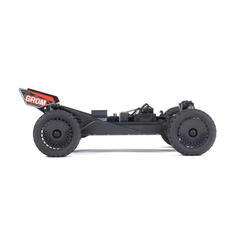 TYPHON GROM MEGA 380 Brushed 4X4 Small Buggy RTR, Battery & Charger, Blue/Silver - 17