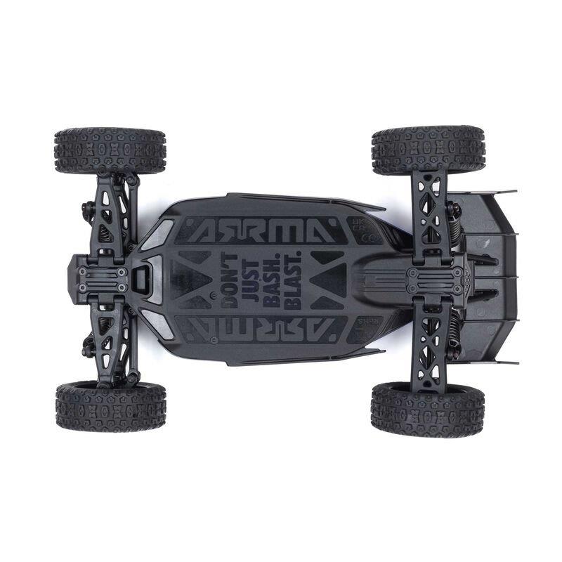 TYPHON GROM MEGA 380 Brushed 4X4 Small Buggy RTR, Battery & Charger, Red/White - 23