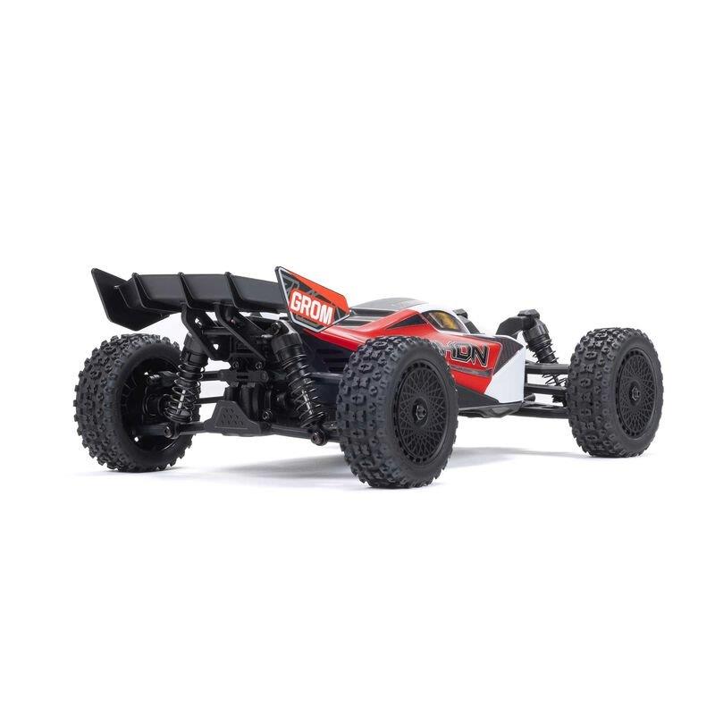 TYPHON GROM MEGA 380 Brushed 4X4 Small Buggy RTR, Battery & Charger, Red/White - 8