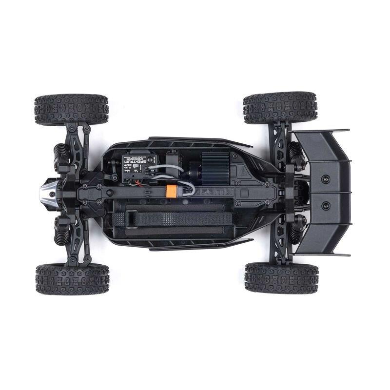 TYPHON GROM MEGA 380 Brushed 4X4 Small Buggy RTR, Battery & Charger, Red/White - 15