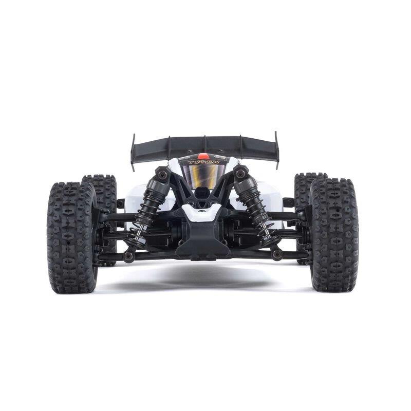 TYPHON GROM MEGA 380 Brushed 4X4 Small Buggy RTR, Battery & Charger, Red/White - 13