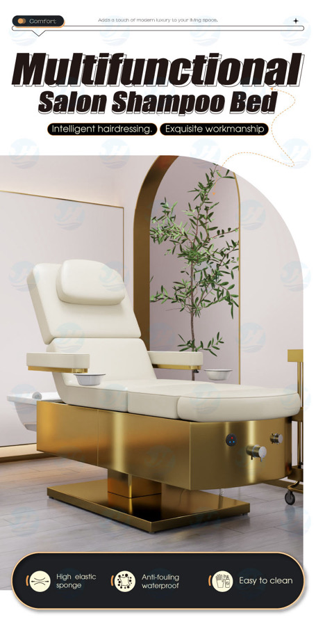 Head Spa säng/Head spa bed-Elektrisk med 4 funktioner! -Beställningsvara - 19