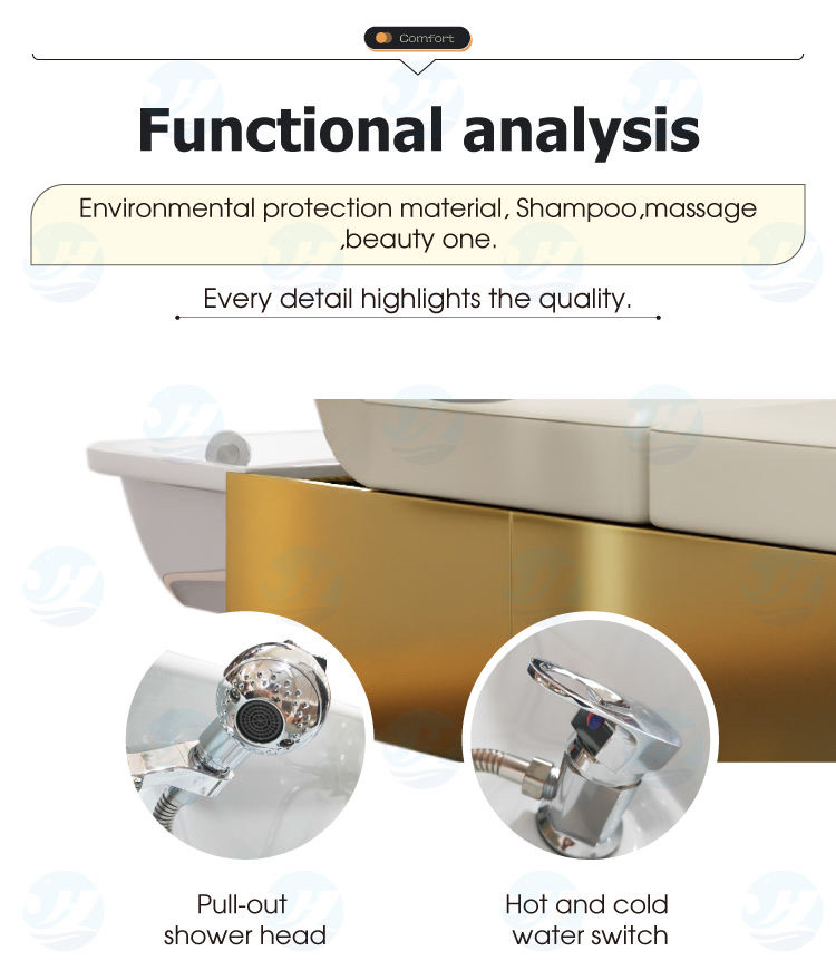 Head Spa säng/Head spa bed-Elektrisk med 4 funktioner! -Beställningsvara - 11
