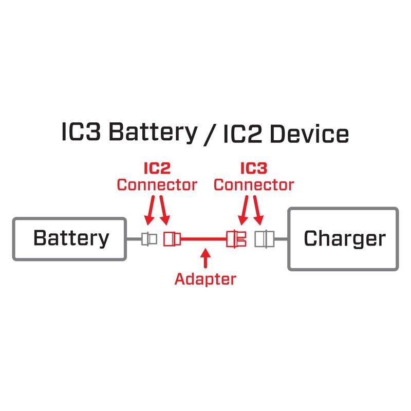 Spektrum Adapter: IC3 Battery / IC2 Device - 2