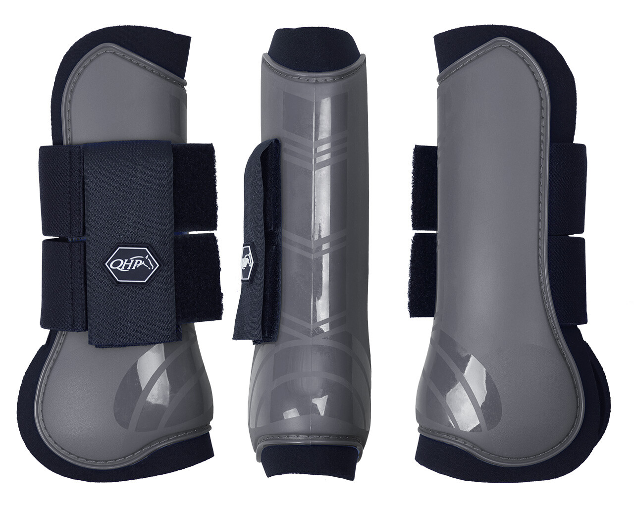 QHP Tendon Boots - Steel Gray (Full)