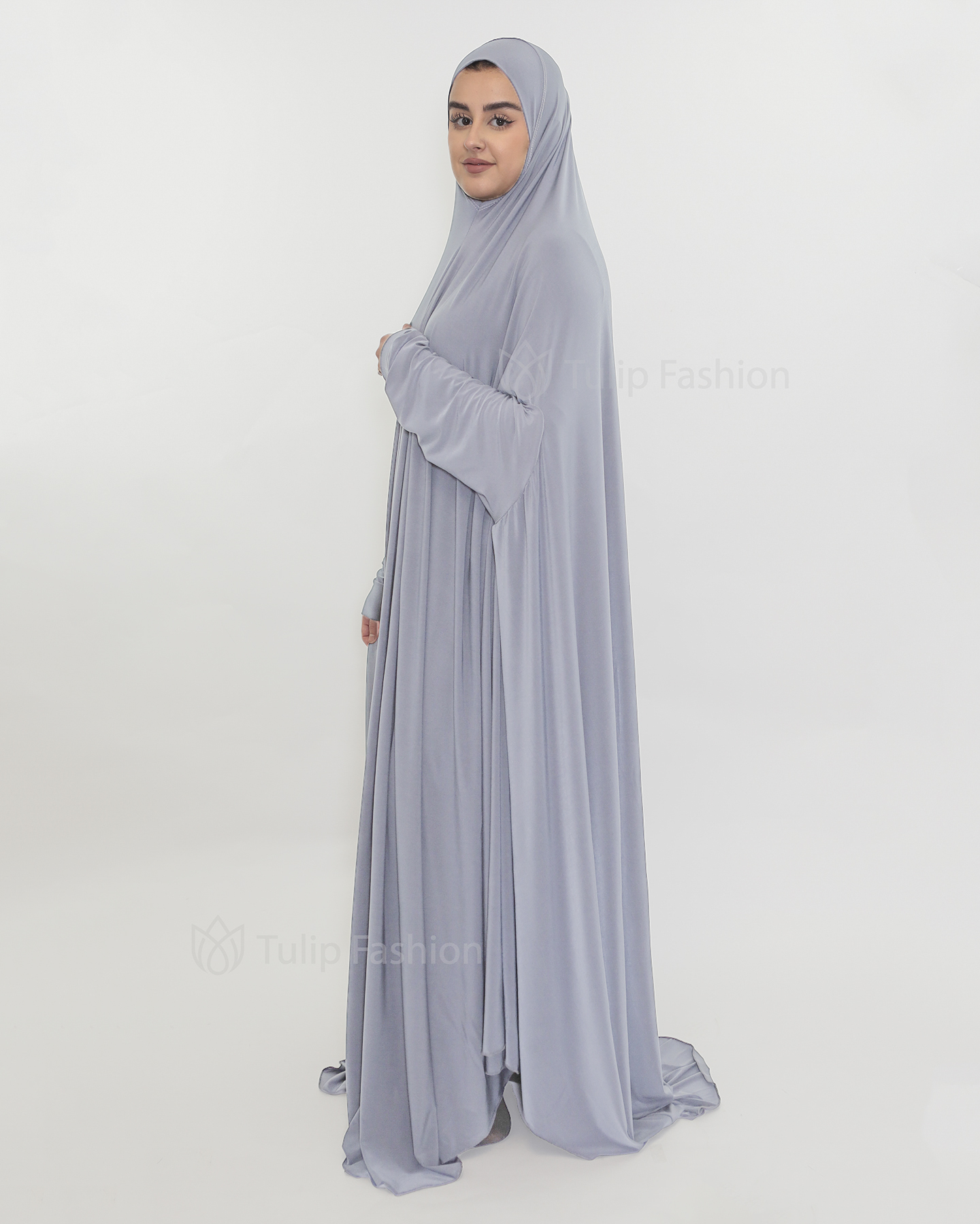 Prayer Clothes Samira - Light Gray - 2