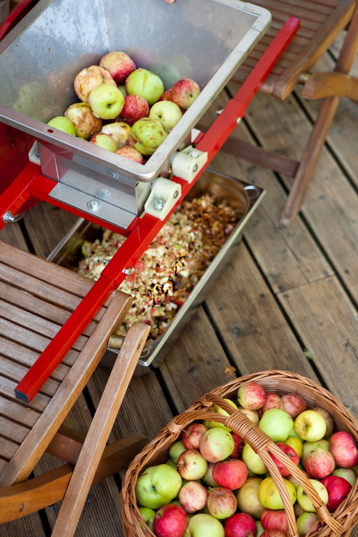 Handmatige fruitmolen Fratelli Baesso 15L  - 17