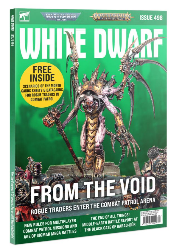 Warhammer White Dwarf 498