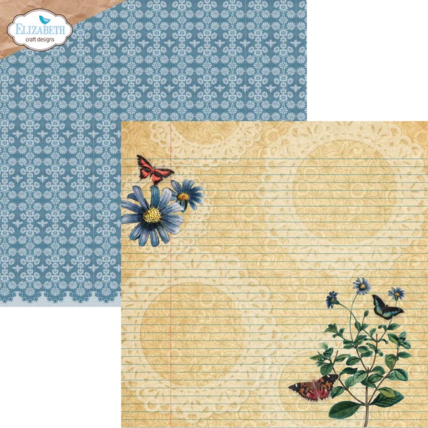 Elizabeth  -  Printed Cardstock - Harmonious Hodgepodge 12x12 - 9