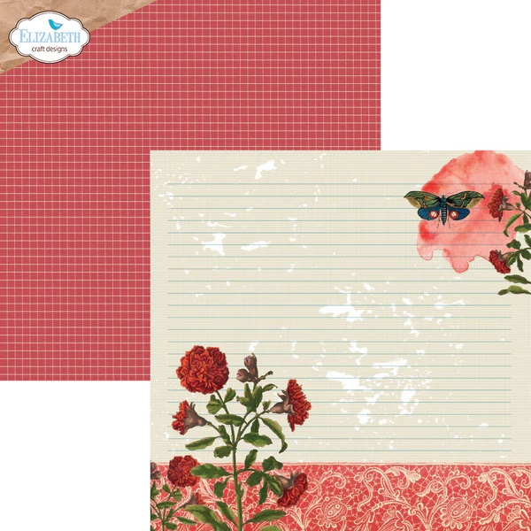 Elizabeth  -  Printed Cardstock - Harmonious Hodgepodge 12x12 - 11