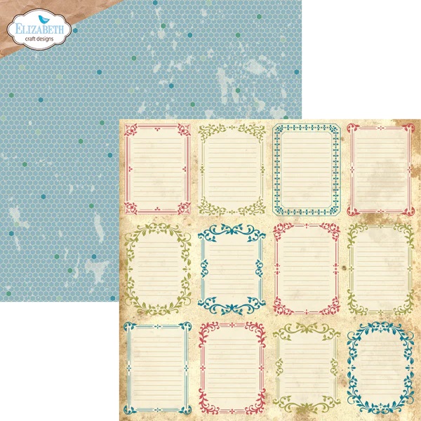 Elizabeth  -  Printed Cardstock - Harmonious Hodgepodge 12x12 - 10