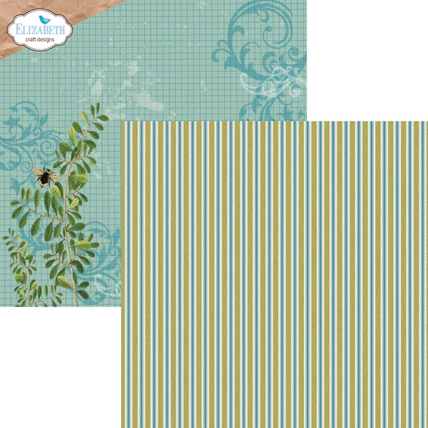 Elizabeth  -  Printed Cardstock - Harmonious Hodgepodge 12x12 - 6