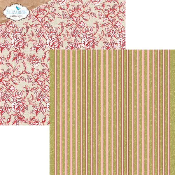 Elizabeth  -  Printed Cardstock - Harmonious Hodgepodge 12x12 - 12
