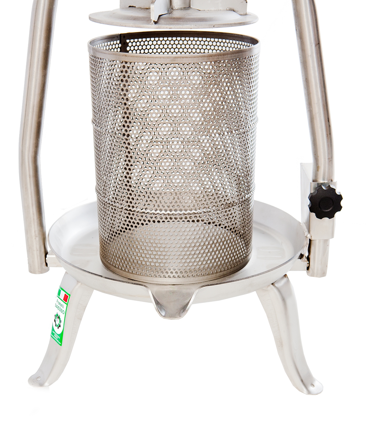 frugtpresse Fratelli Baesso V20 Inox, 11 liter - 5