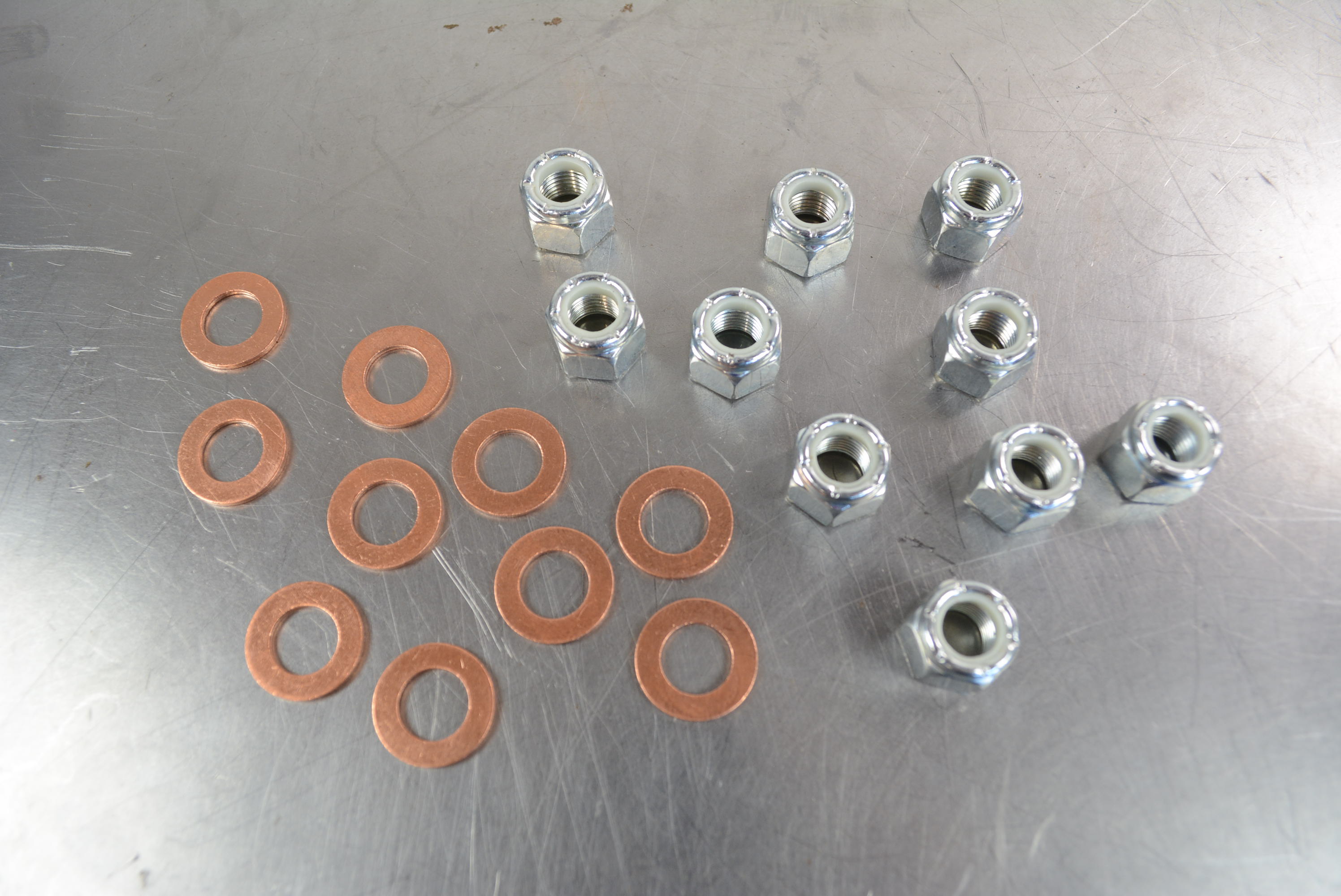 Mutterkit Bakaxelklump Ford 8"/9"