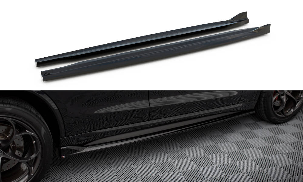 Maxton - SIDE SKIRTS DIFFUSERS ALFA ROMEO STELVIO QUADRIFOGLIO MK1