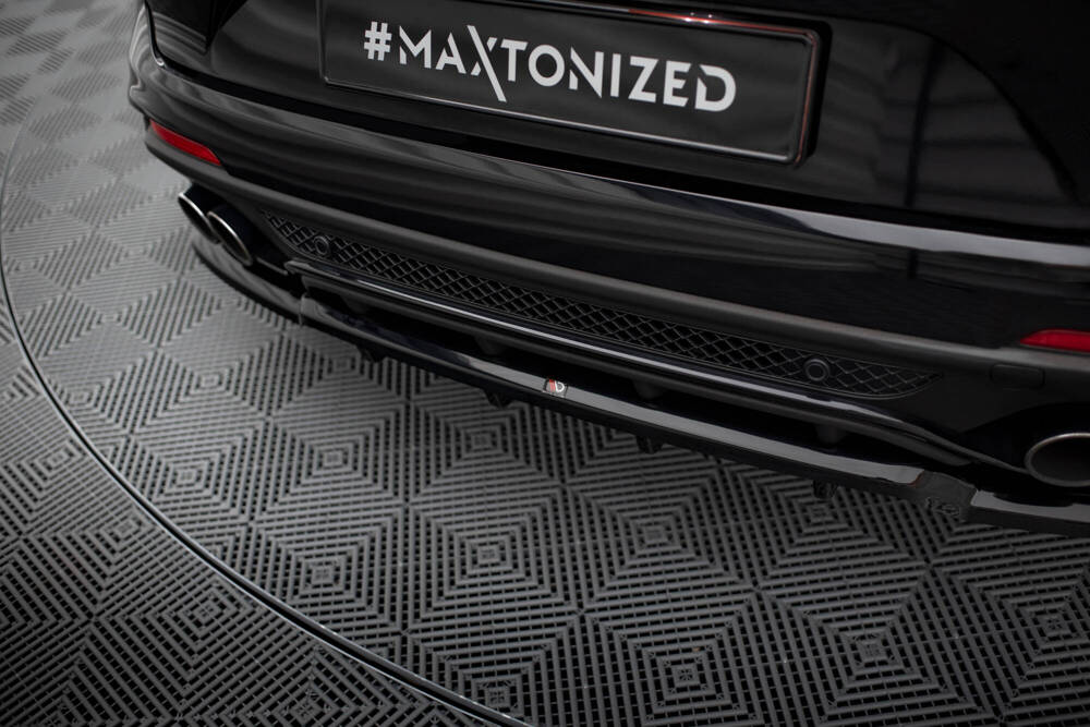 Maxton - CENTRAL REAR SPLITTER (WITH VERTICAL BARS) ALFA ROMEO STELVIO QUADRIFOGLIO MK1 - 5