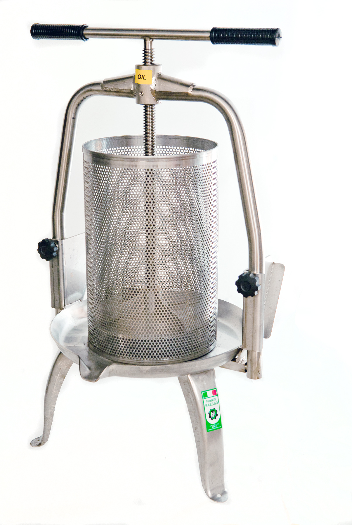 Fruitpers Fratelli Baesso V25 Inox, 20 liter - 4