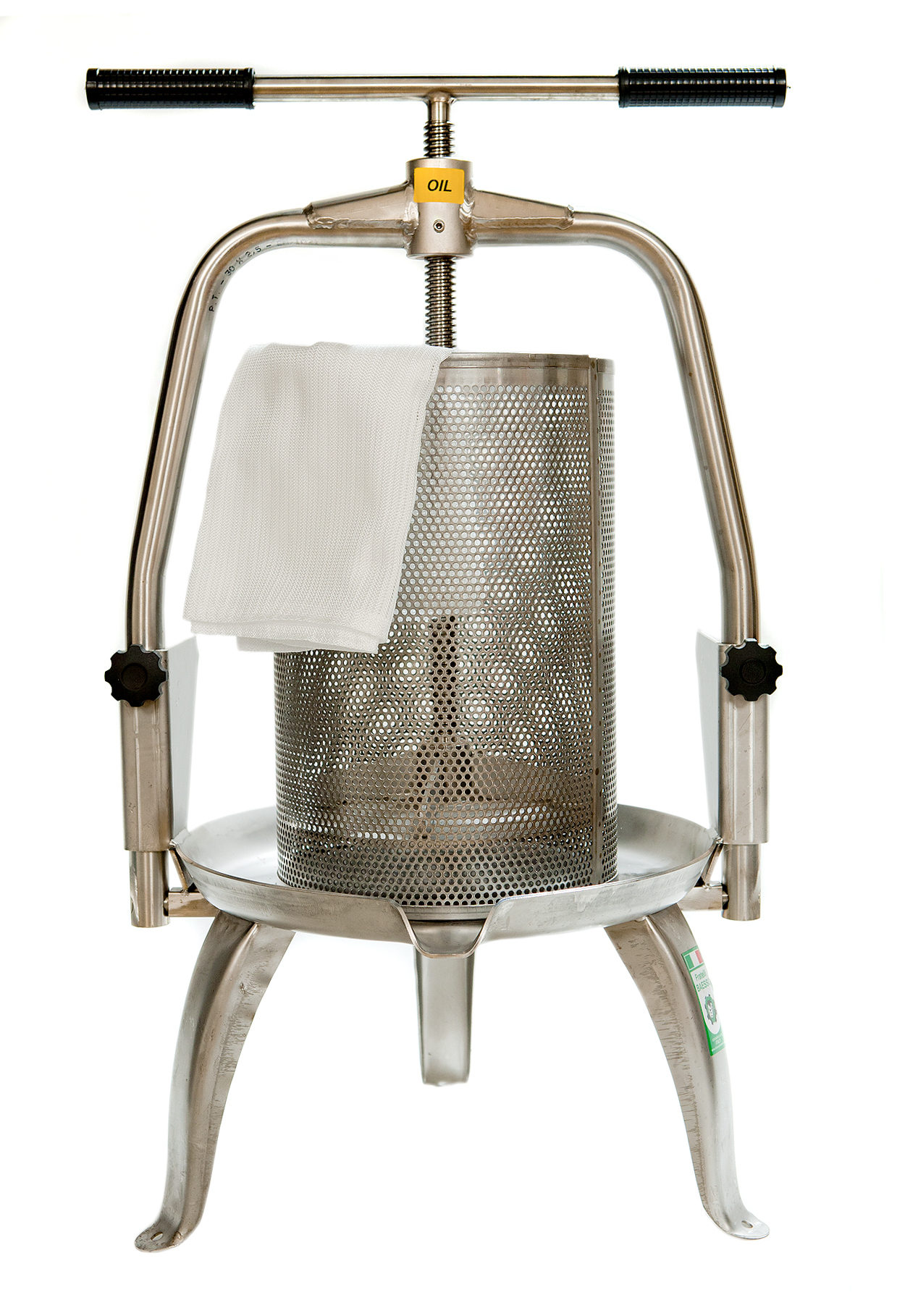 Fruitpers Fratelli Baesso V25 Inox, 20 liter - 5