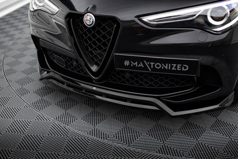 Maxton - FRONT SPLITTER ALFA ROMEO STELVIO QUADRIFOGLIO MK1 - 4