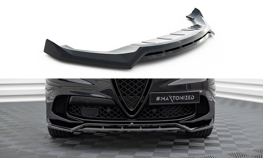 Maxton - FRONT SPLITTER ALFA ROMEO STELVIO QUADRIFOGLIO MK1