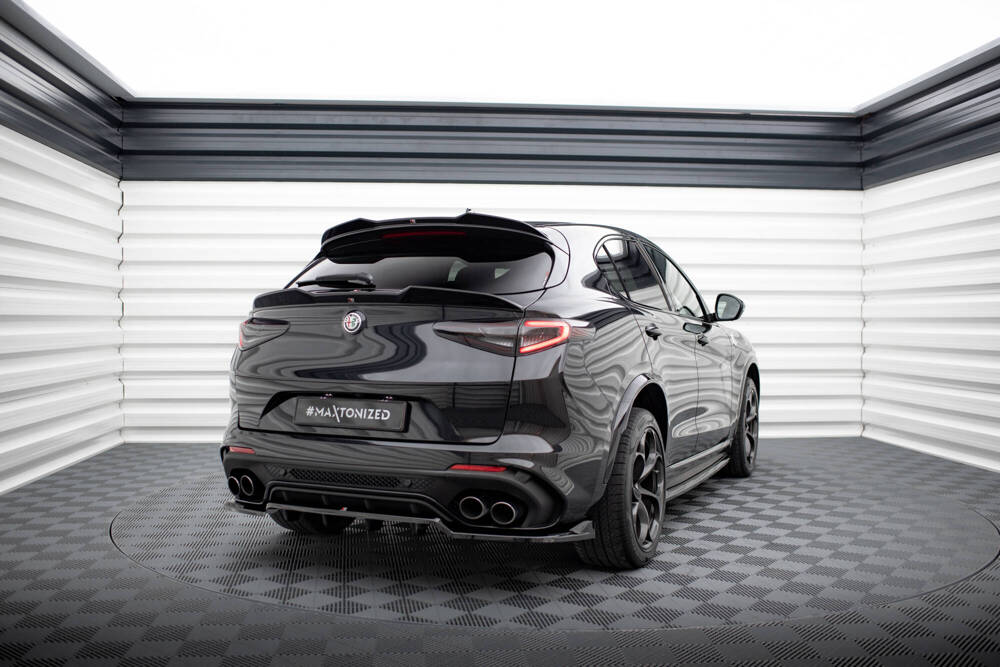 Maxton - LOWER SPOILER CAP 3D ALFA ROMEO STELVIO QUADRIFOGLIO MK1 - 2