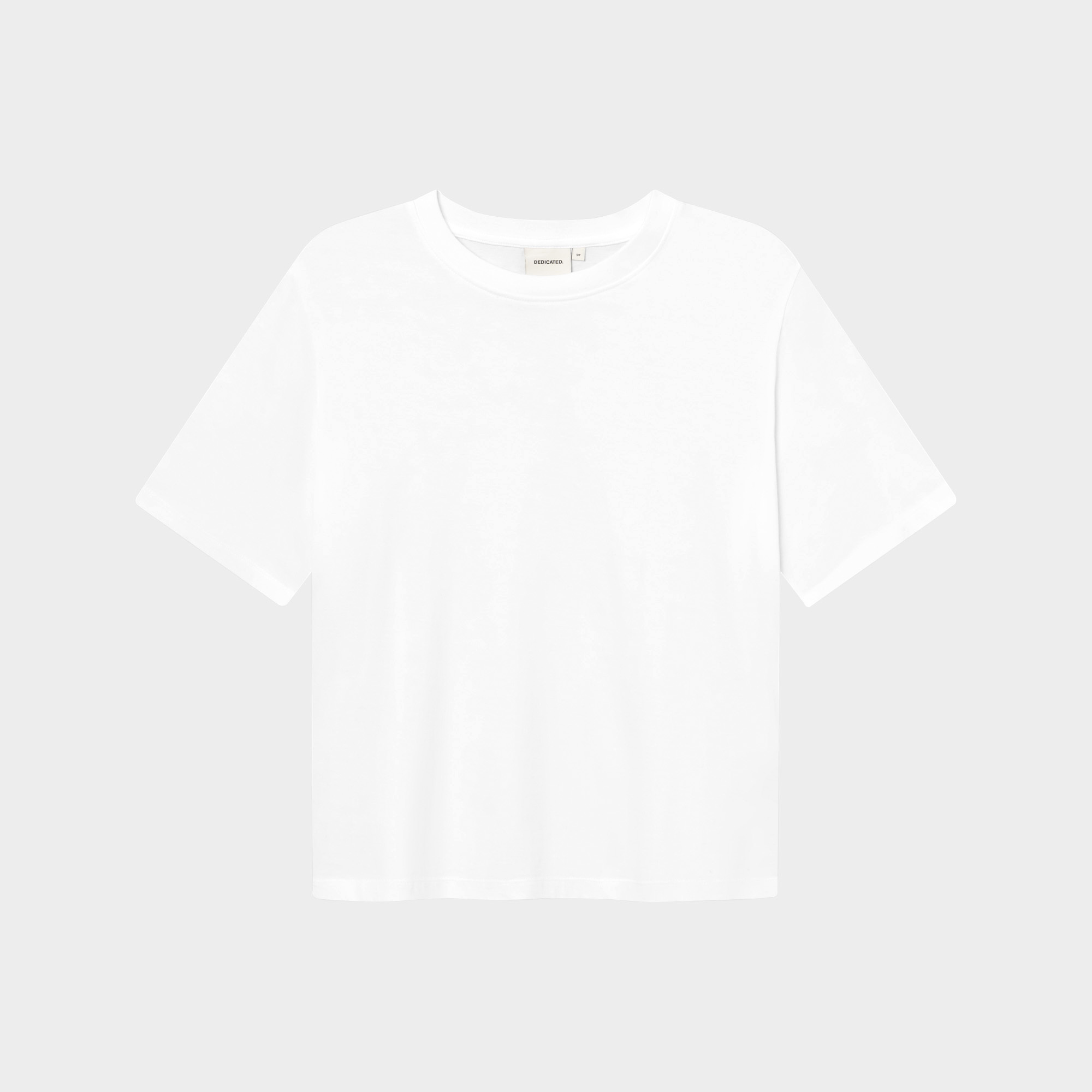 T-shirt Vadstena White Bas Dedicated EKO and Fairtrade