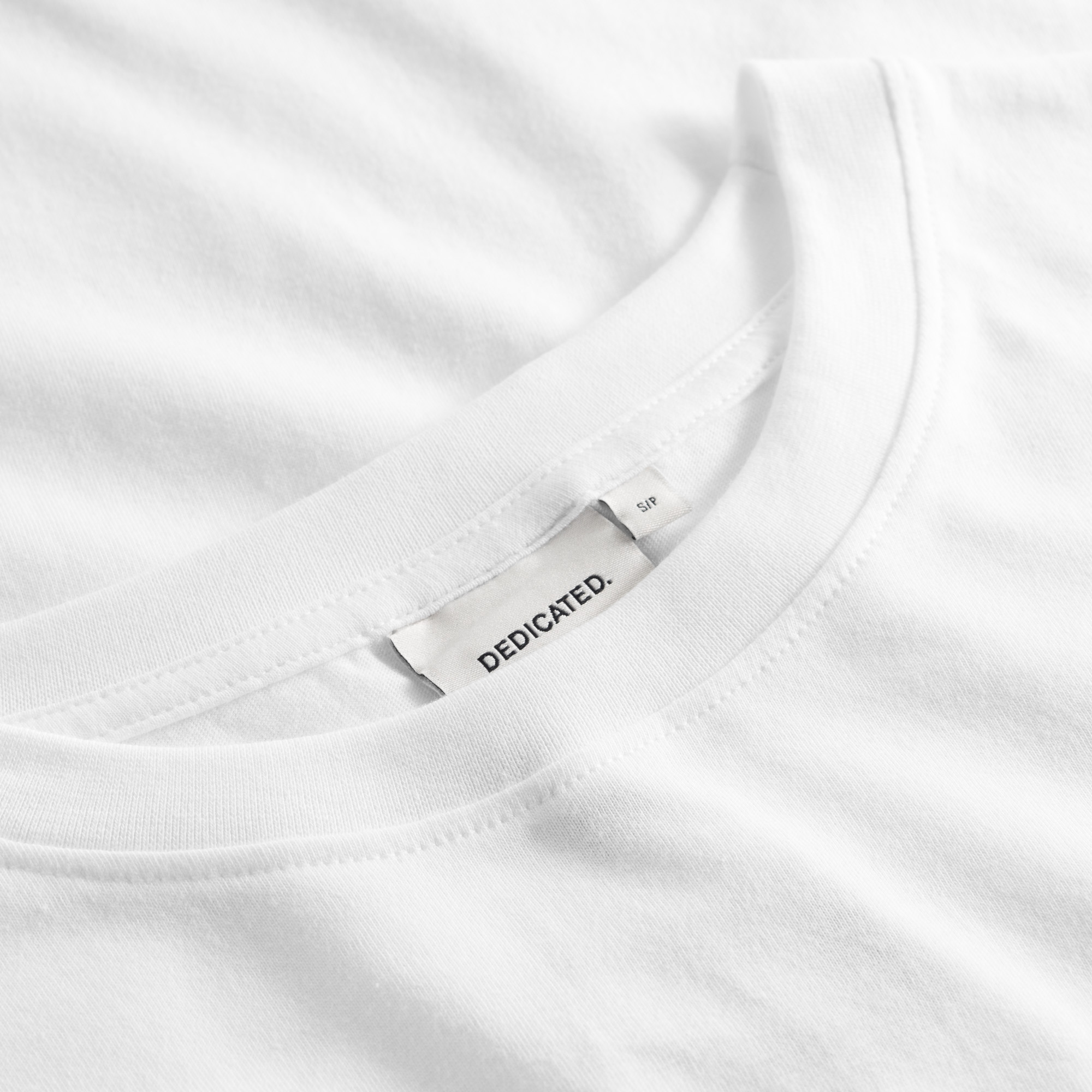 T-shirt Vadstena White Bas Dedicated EKO and Fairtrade - 5