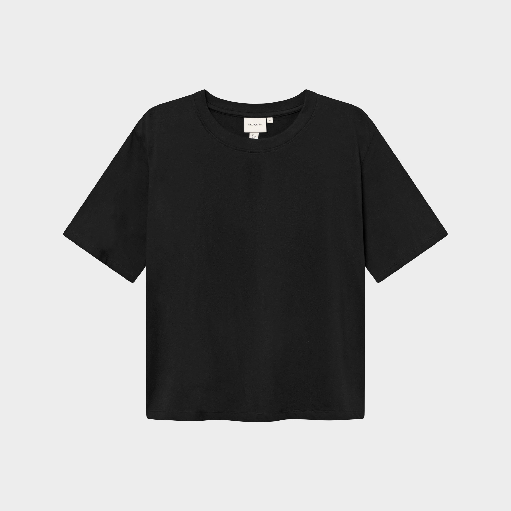 T-shirt Vadstena Black Bas Dedicated EKO and Fairtrade