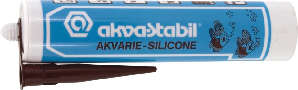 Akvastabil Silicon Svart 310ml