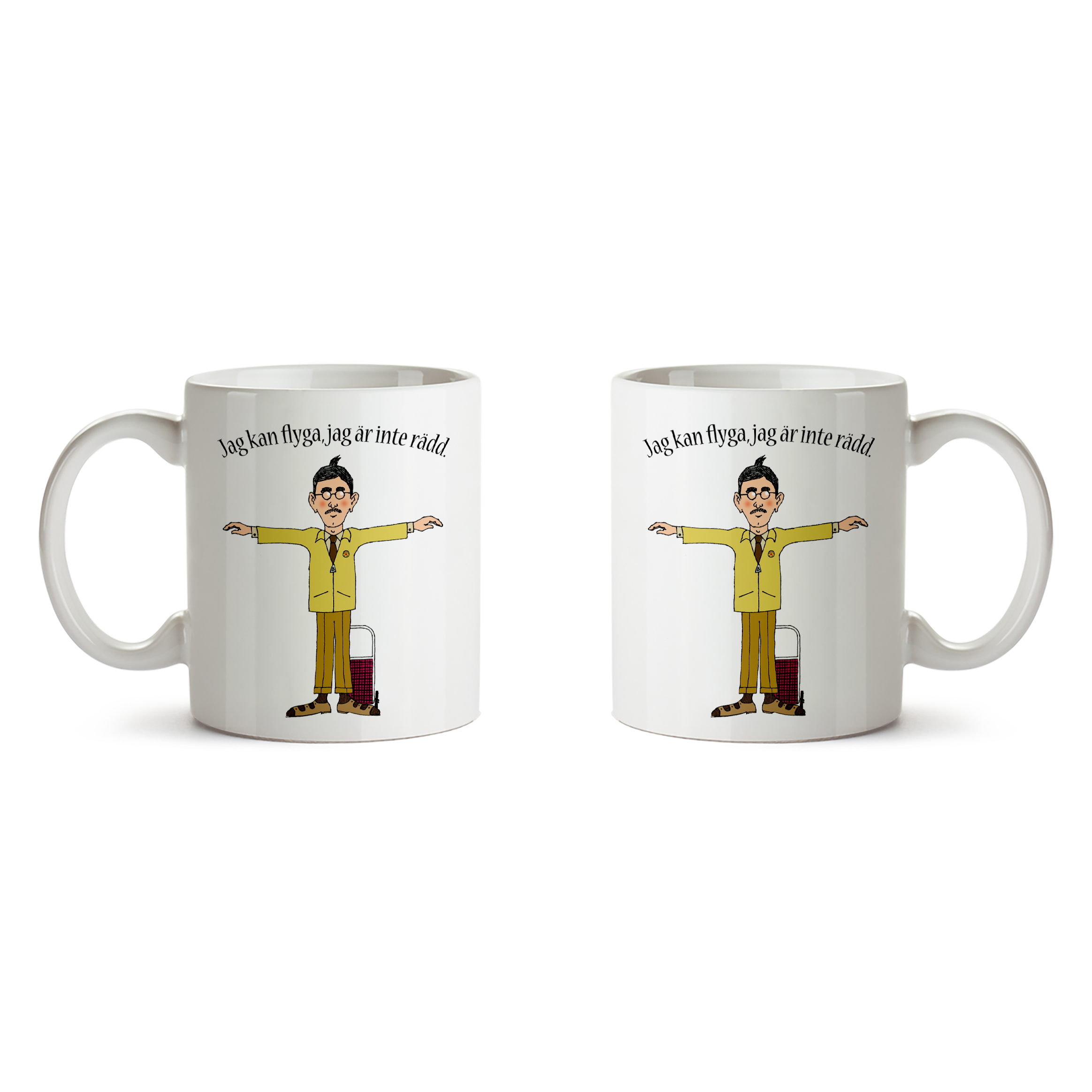 SÄLLSKAPSRESAN - MUG, JAG KAN FLYGA (2-PACK)