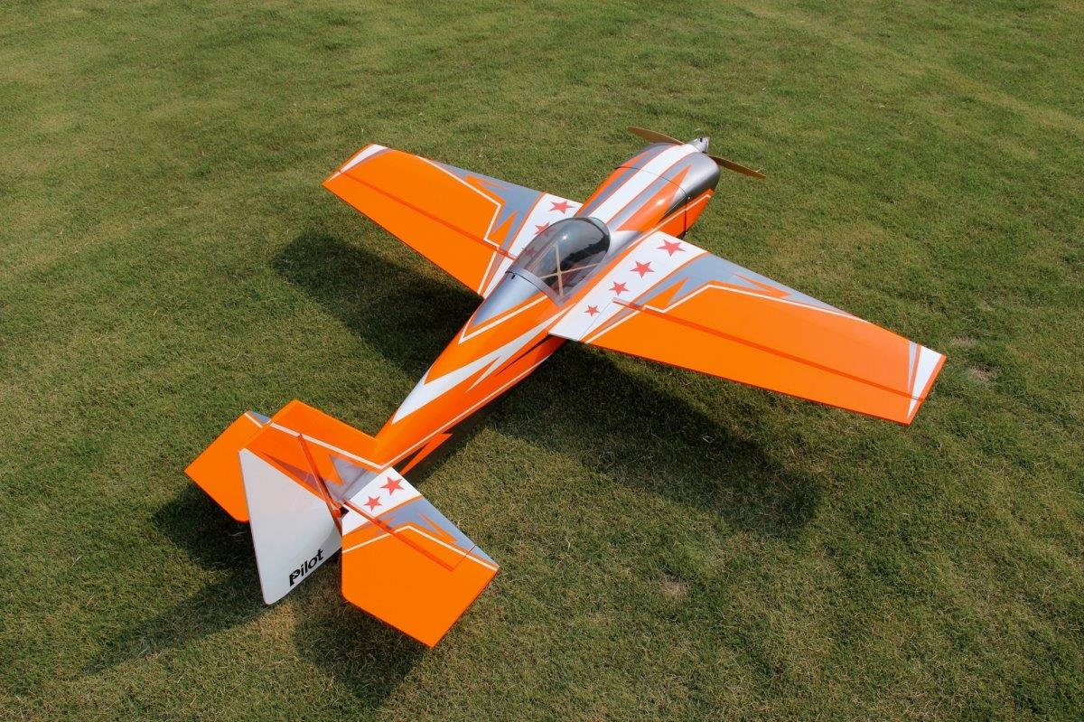 Pilot RC Laser 1850mm 35cc Orange-Gray 73tum