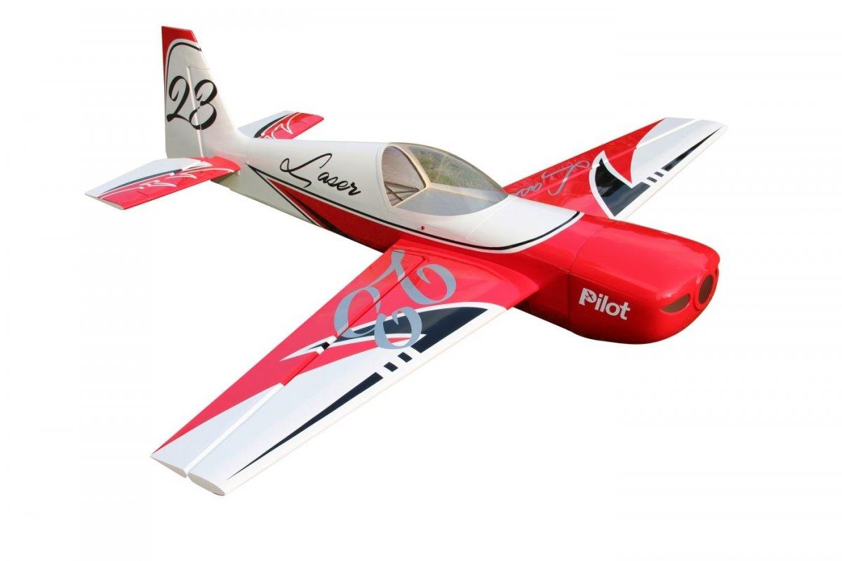 Pilot RC Laser 1850mm 35cc Red-White 73tum